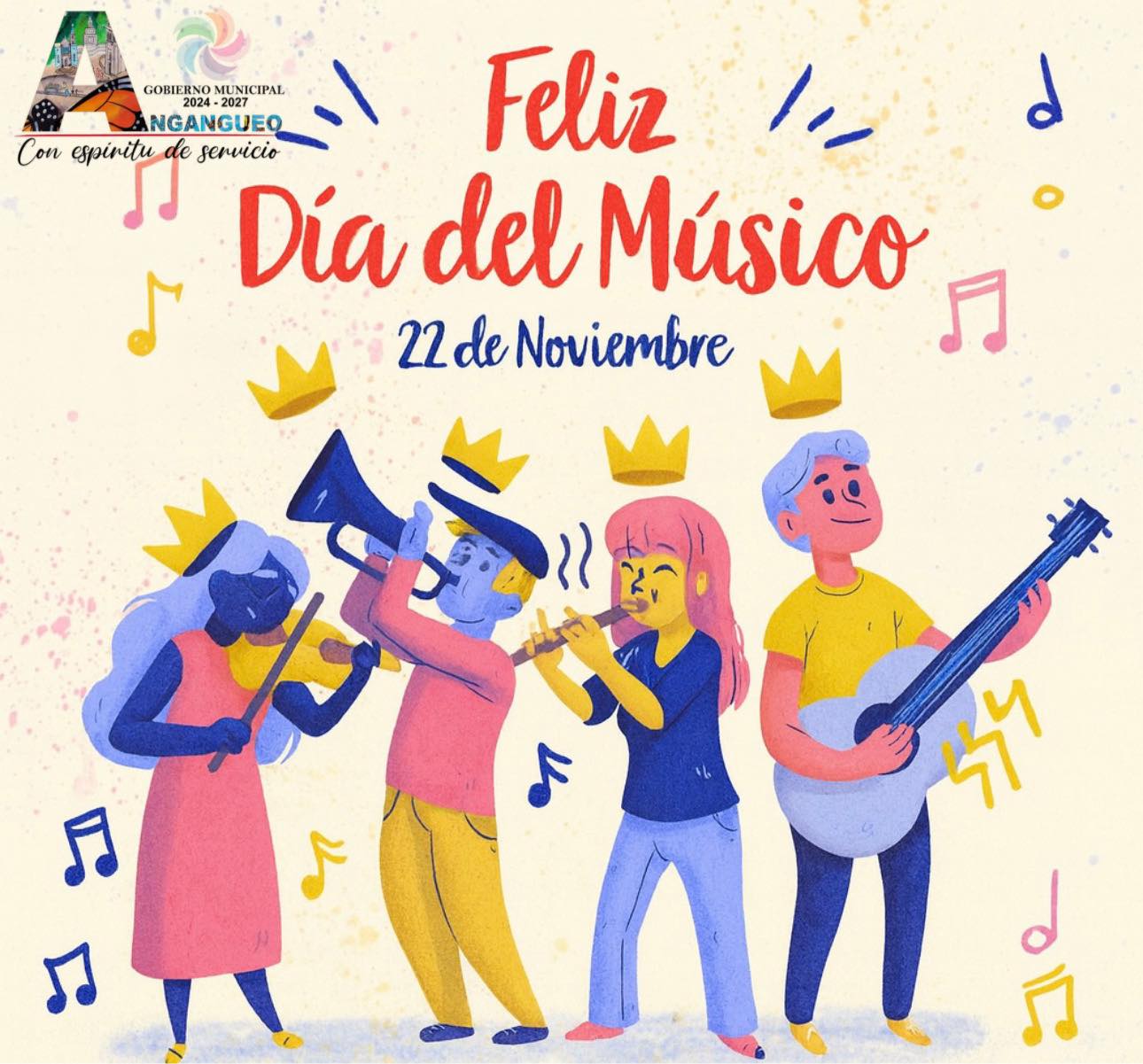 FELIZ DIA DEL MÚSICO
