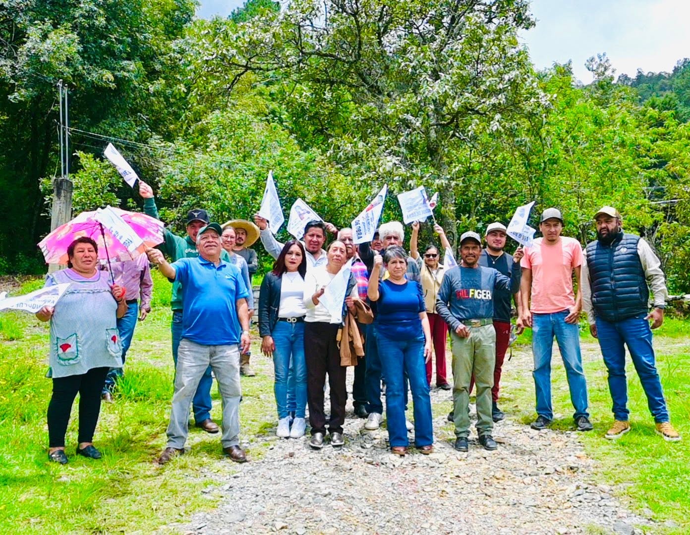INICIO DE OBRA EN LA TRINIDAD