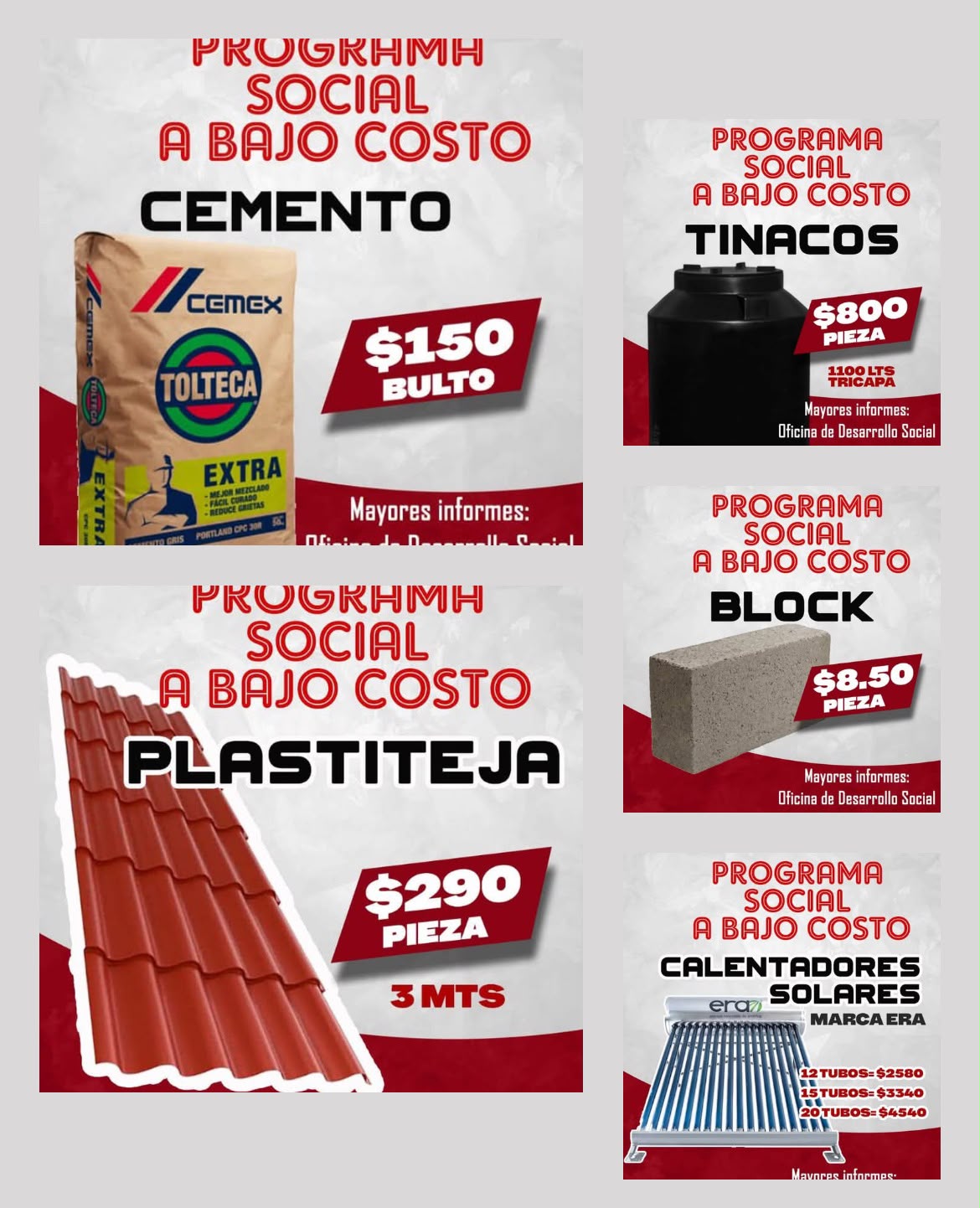 PROGRAMA DE SUBSIDIOS